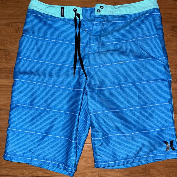 Hurley Other - Hurley Men's Aqua and Blue Board Shorts